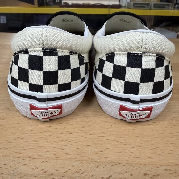 Vans Mens Classic 500714 Black Casual Shoes Sneakers Size 9 With Box EUC - Picture 5 of 6